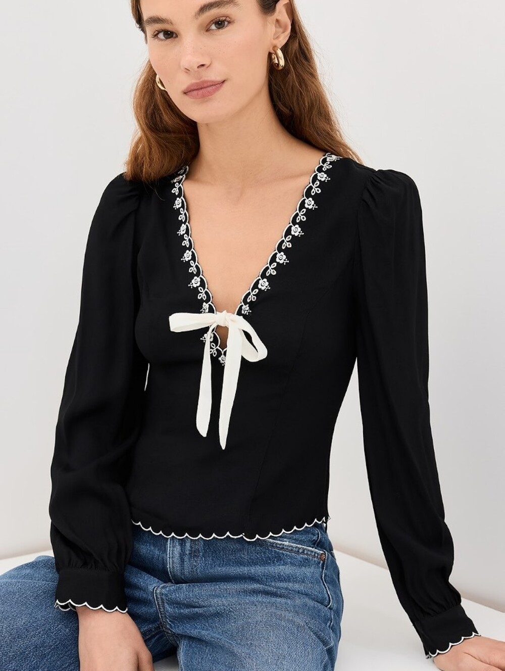 NWT Reformation Vivia Top, Size 2
